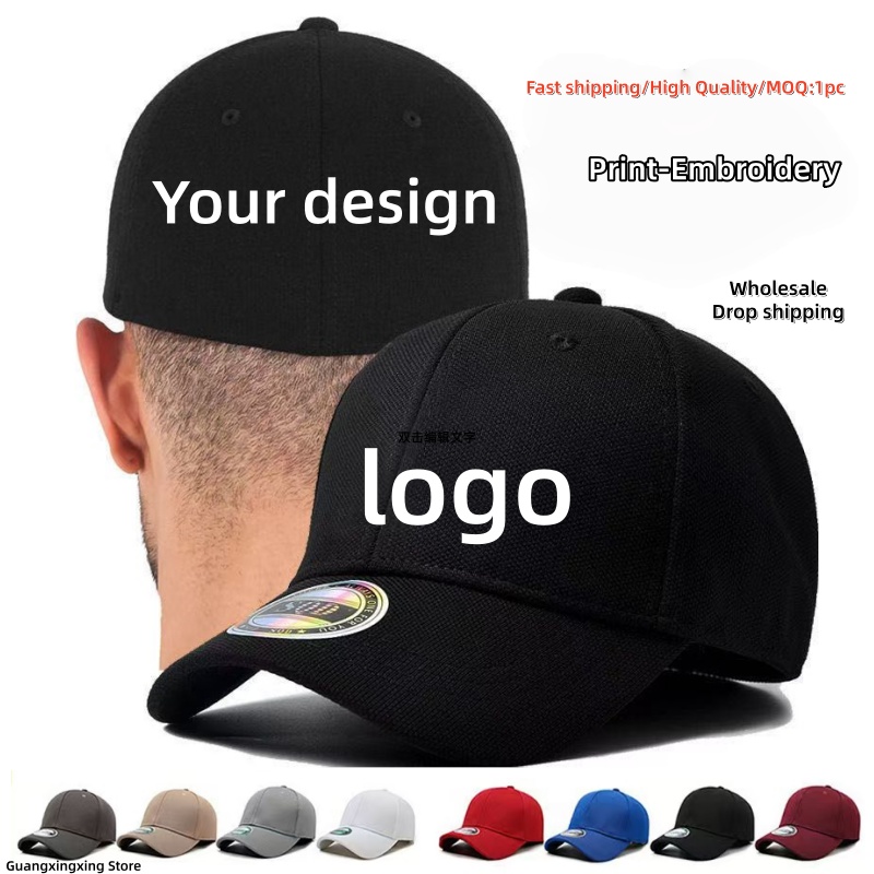 Embroidery Alphabet Designs - Boné Esportivo Personalizado com Logo Traseiro