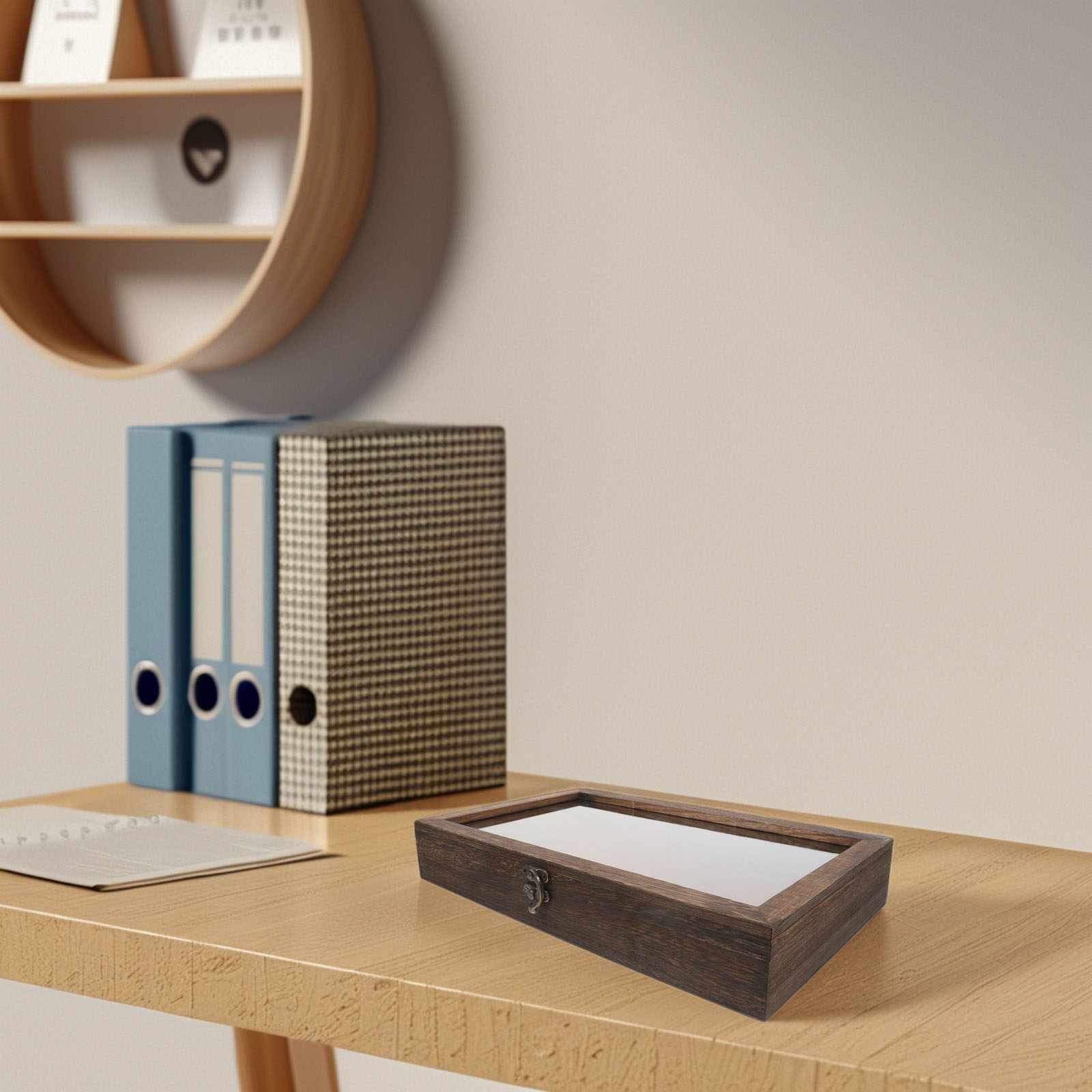 Frame Display Wood - Caixa de Madeira para Insetos, Expositor