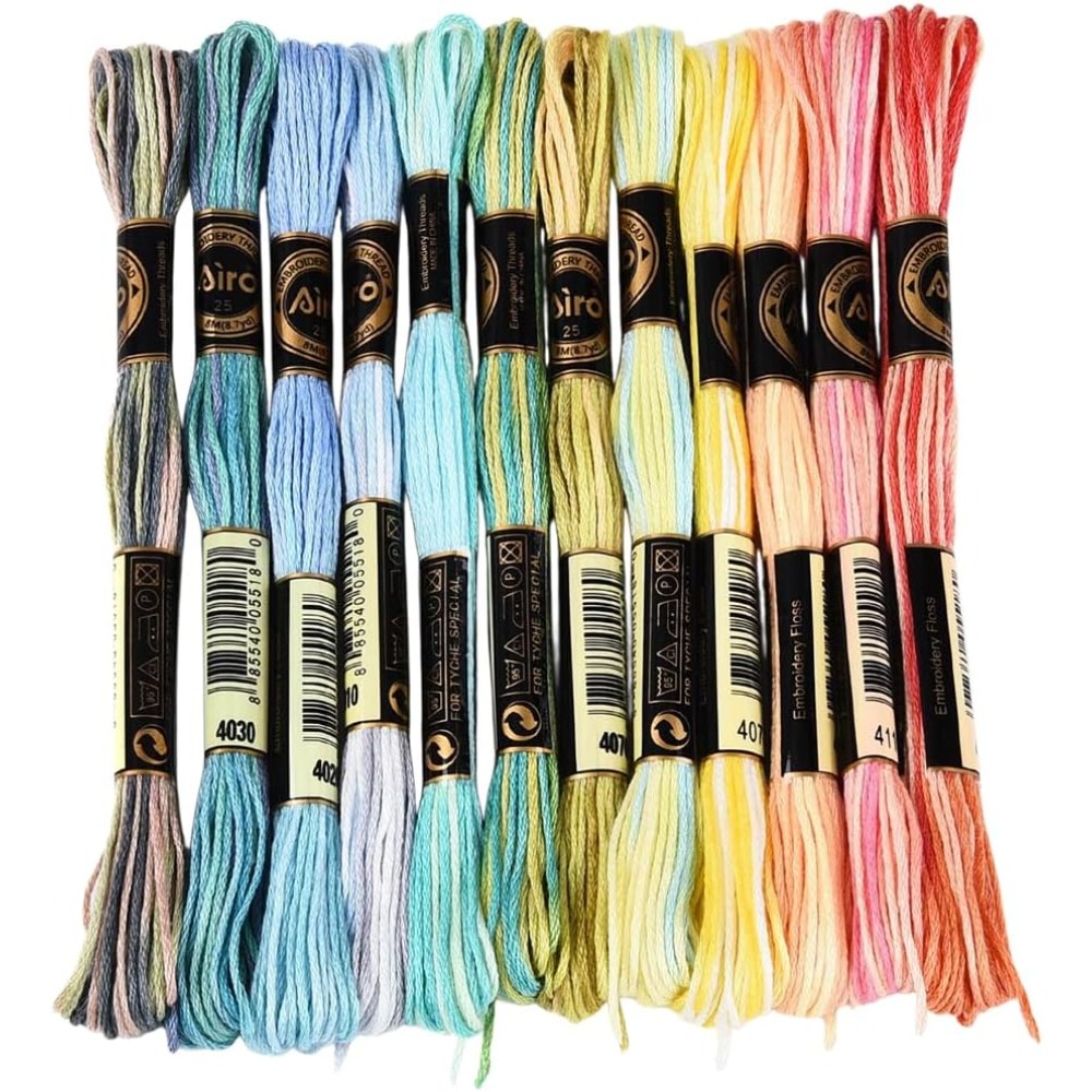 Embroidery Gradient - 12 Meadas 105 Jardas 6 Fios