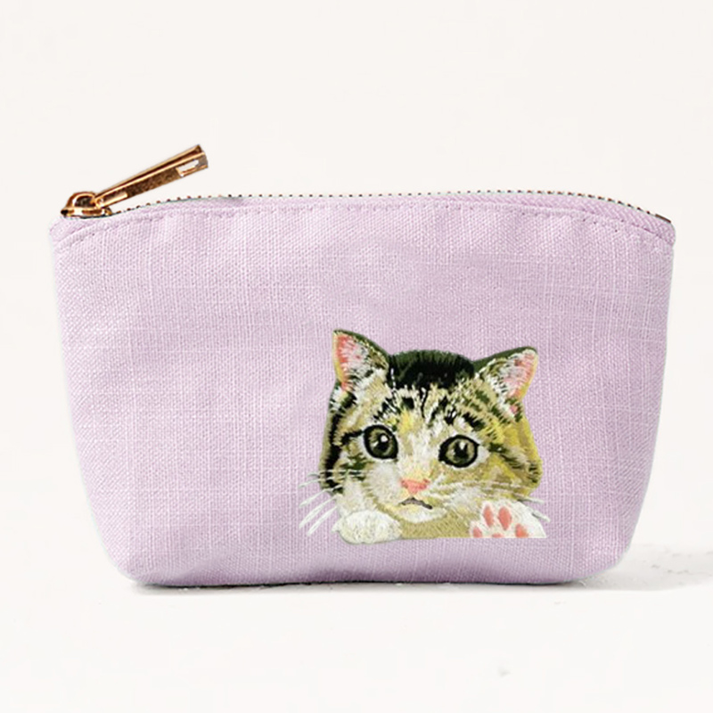 Embroidery Wallet - Nova carteira feminina 2026 com bordado