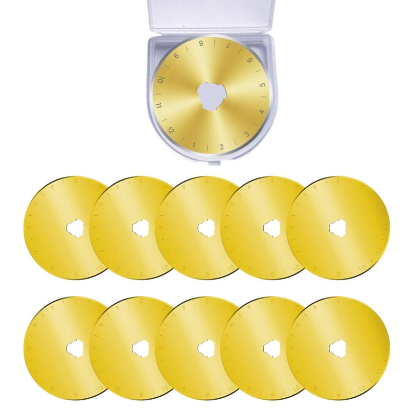 Embroidery Converter - 10 Lâminas Rotativas de Titânio de