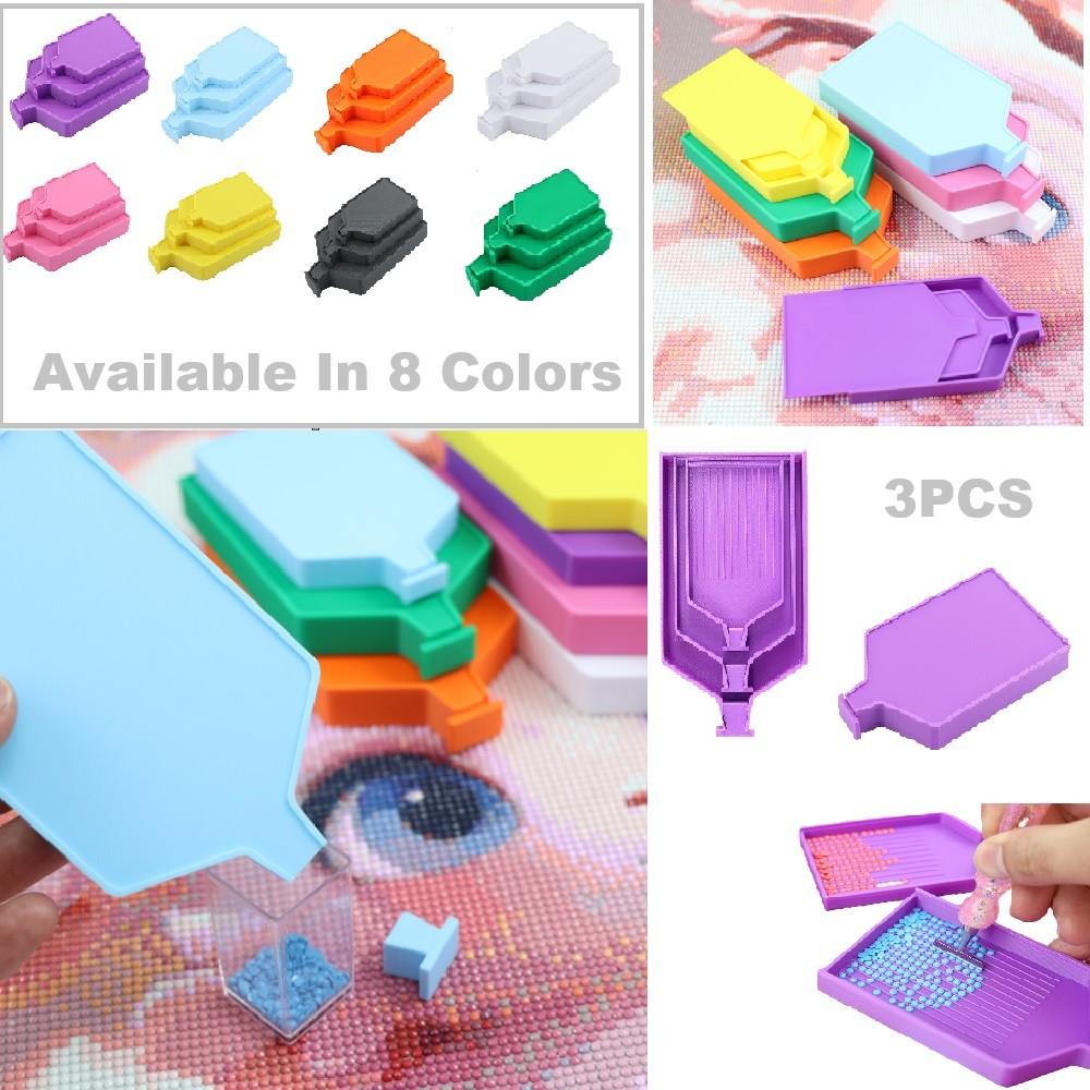 Embroidery Kit Starter - Kit DIY com 3 Bandejas de