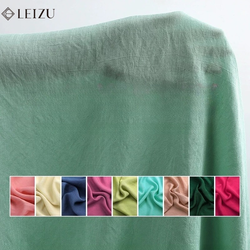 Linen Fabric Natural - Tecido de Algodão e Linho em