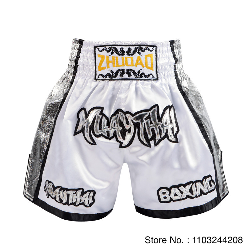 Embroidery Premium - Muay thai boxe shorts premium bordado
