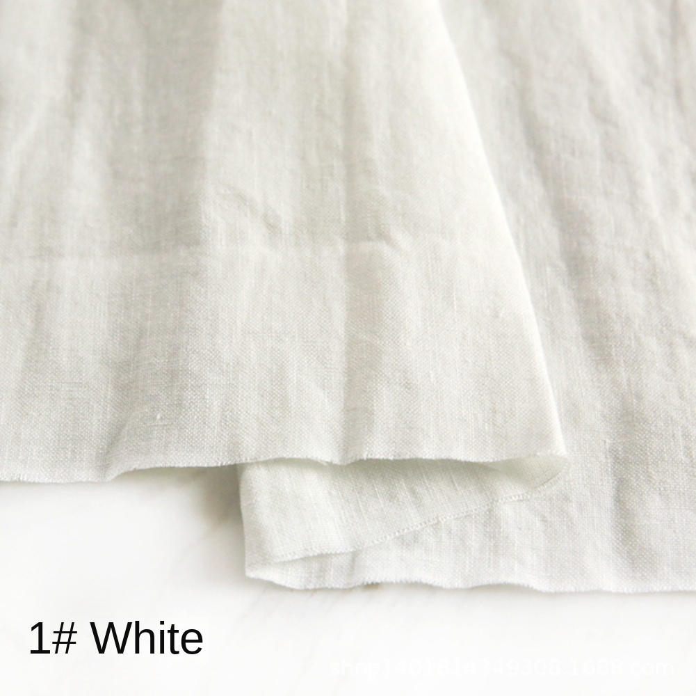 Linen Fabric Natural - Tecido de Linho 100% Puro de