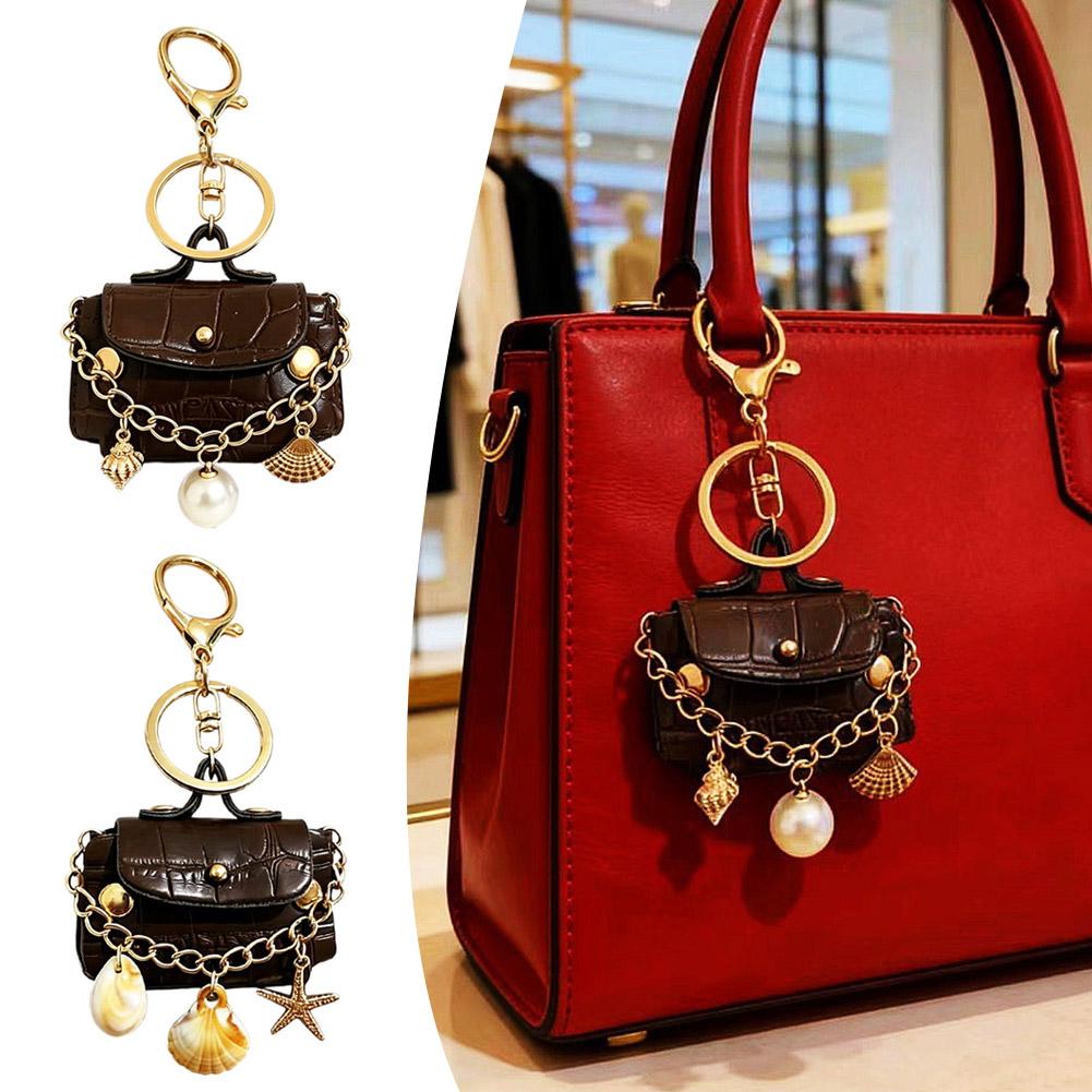 Embroidery Wallet - Chaveiro de Luxo para Bolsa, Pingente