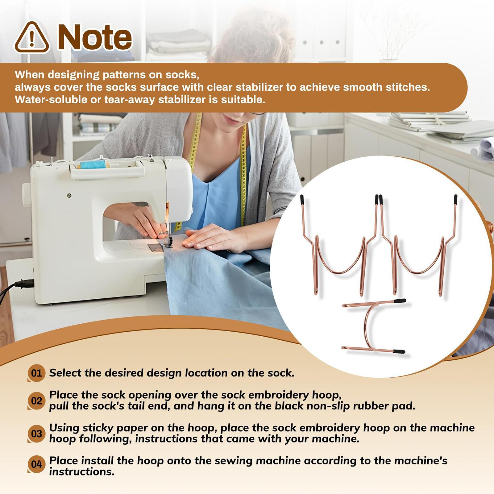 Embroidery Converter - Mini Bastidor de Bordado Portátil: Auxiliar