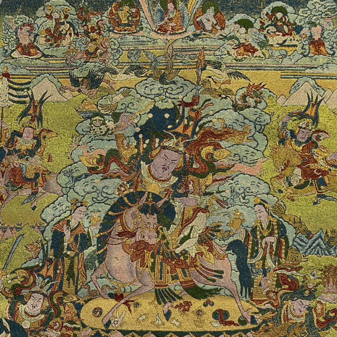 Thangka de 35' com Bordado de  - Embroidery House avaliação e preço