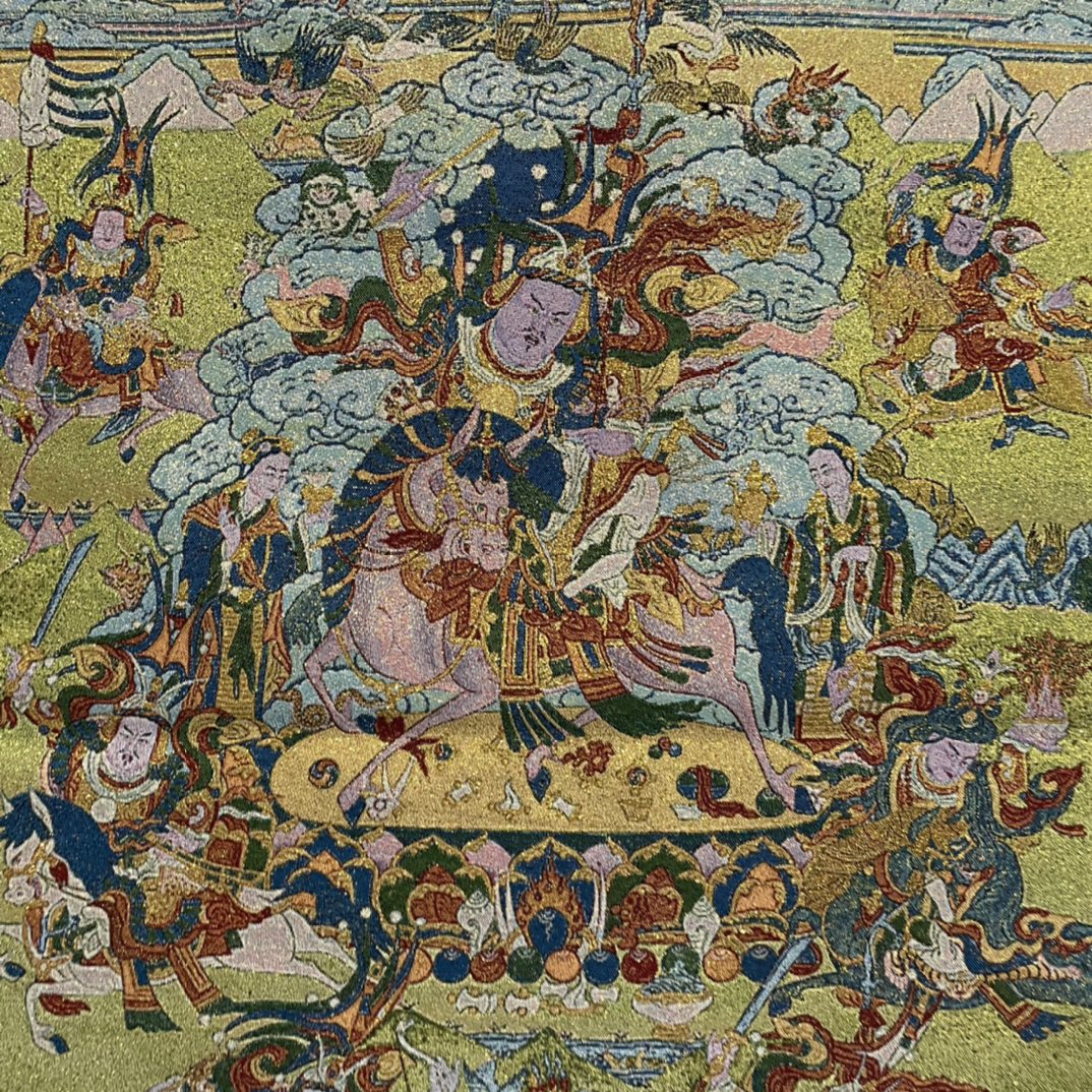 Thangka de 35' com Bordado de  - Embroidery House avaliação e preço