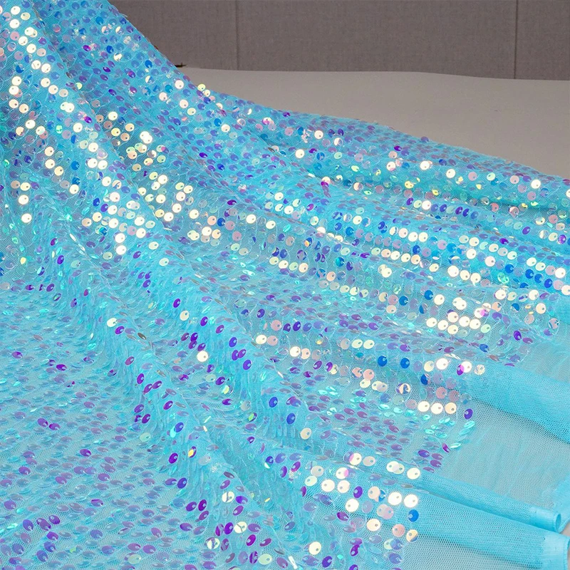 Tecido bordado de lantejoulas  - Embroidery Gradient avaliação e preço