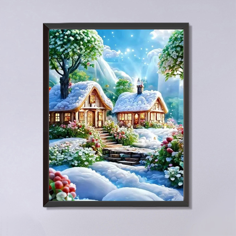 Momoart-Mosaic Diamond Paintin - Embroidery House avaliação e preço