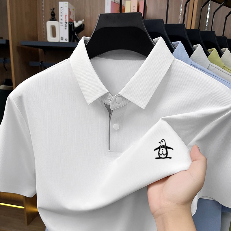 Camisa Polo Masculina de Seda  - Embroidery Premium avaliação e preço