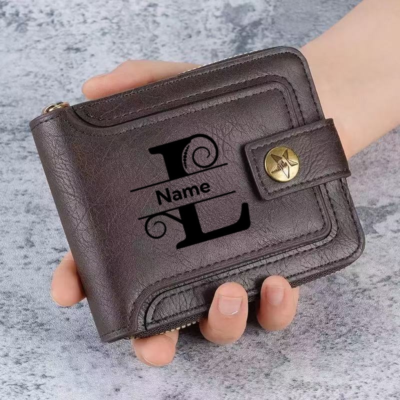 Carteira Masculina Personaliza - Embroidery Alphabet avaliação e preço