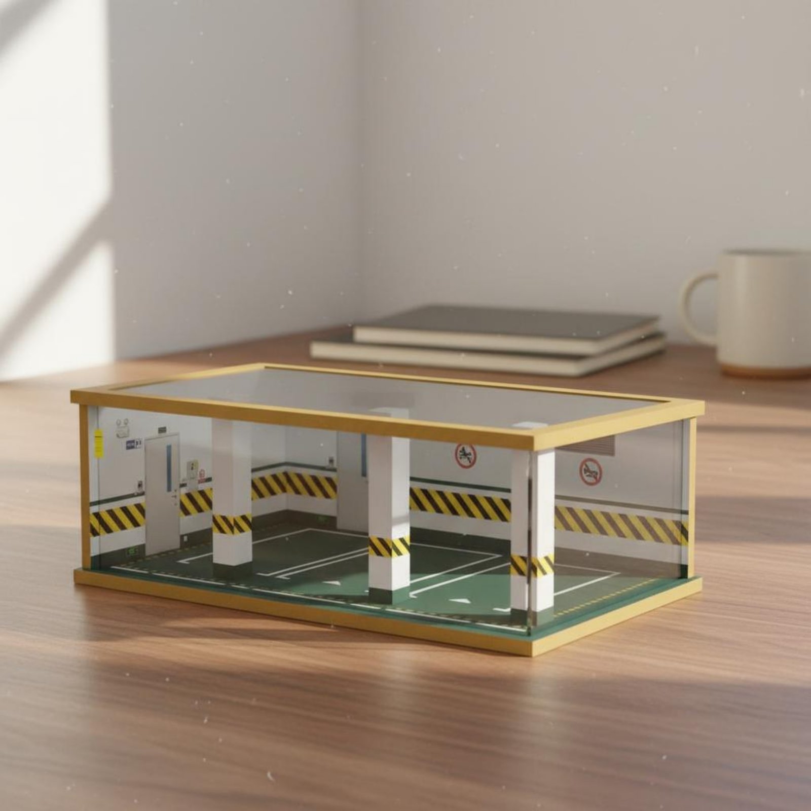 Garagem de Estacionamento em E - Frame Display Wood avaliação e preço
