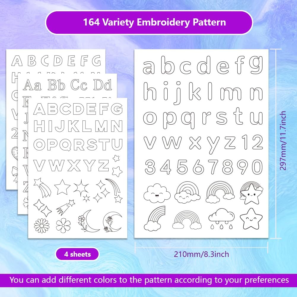 Papel de Transferência Pré-Imp - Embroidery Alphabet Designs avaliação e preço