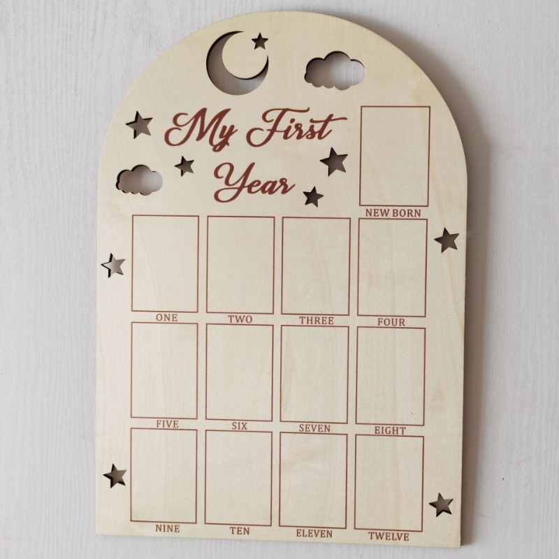 Moldura de foto comemorativa d - Frame Display Wood avaliação e preço