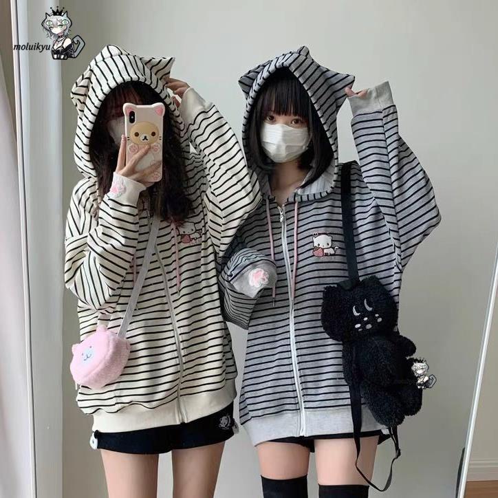 Jaqueta Feminina Y2K com Zíper - Embroidery Jacket avaliação e preço