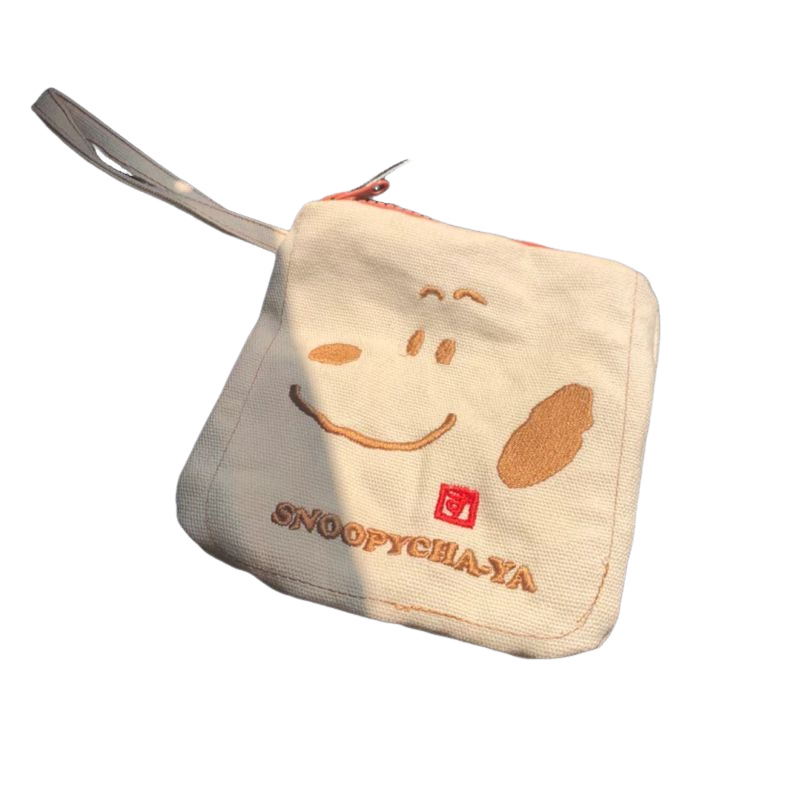 Bolsa de Moedas de Lona Bordad - Embroidery Wallet avaliação e preço