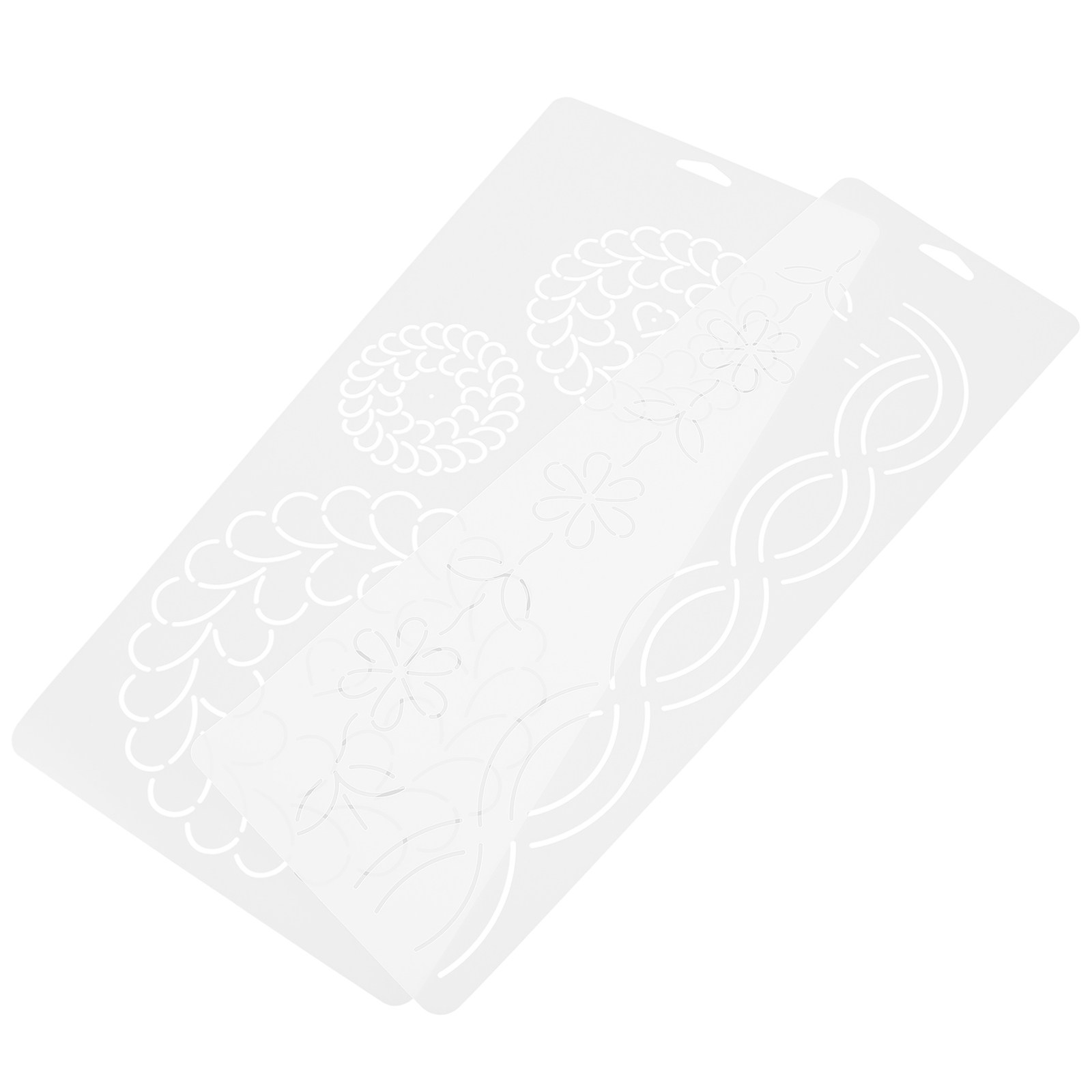 Conjunto de 2 Peças de Moldes  - Embroidery Quilting avaliação e preço