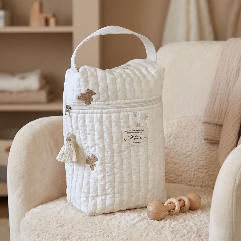 Bolsa de Fraldas Portátil Acol - Embroidery Quilting avaliação e preço