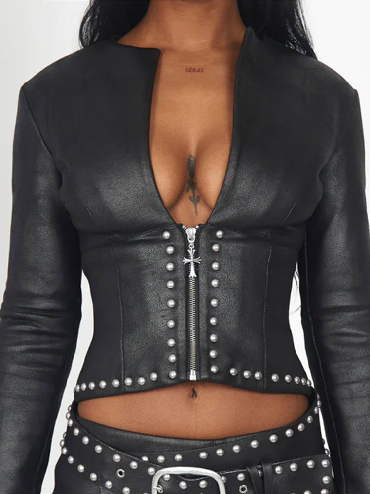 Conjunto Feminino de 2 Peças:  - Embroidery Jacket avaliação e preço