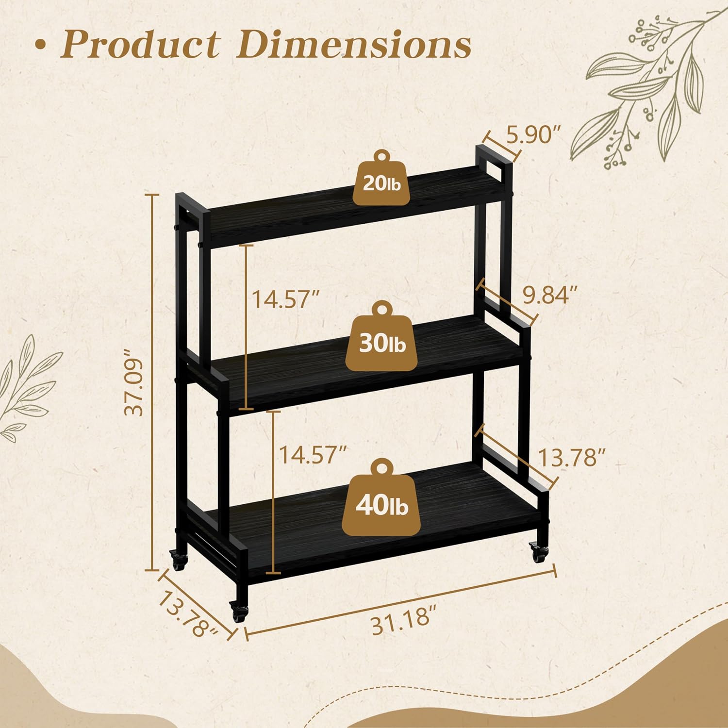 Suporte para Plantas Estilo Es - Frame Display Wood avaliação e preço