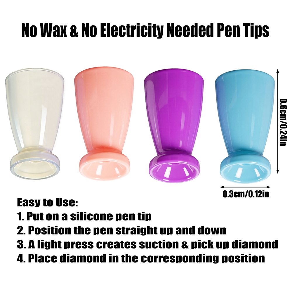10 Pontas de Silicone Mini par - Embroidery Kit Starter avaliação e preço