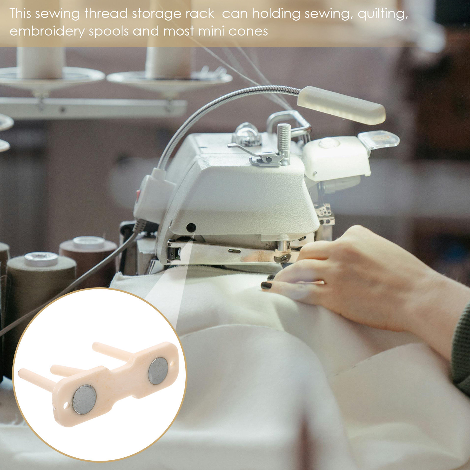 Suporte de Plástico para Linha - Embroidery Quilting avaliação e preço