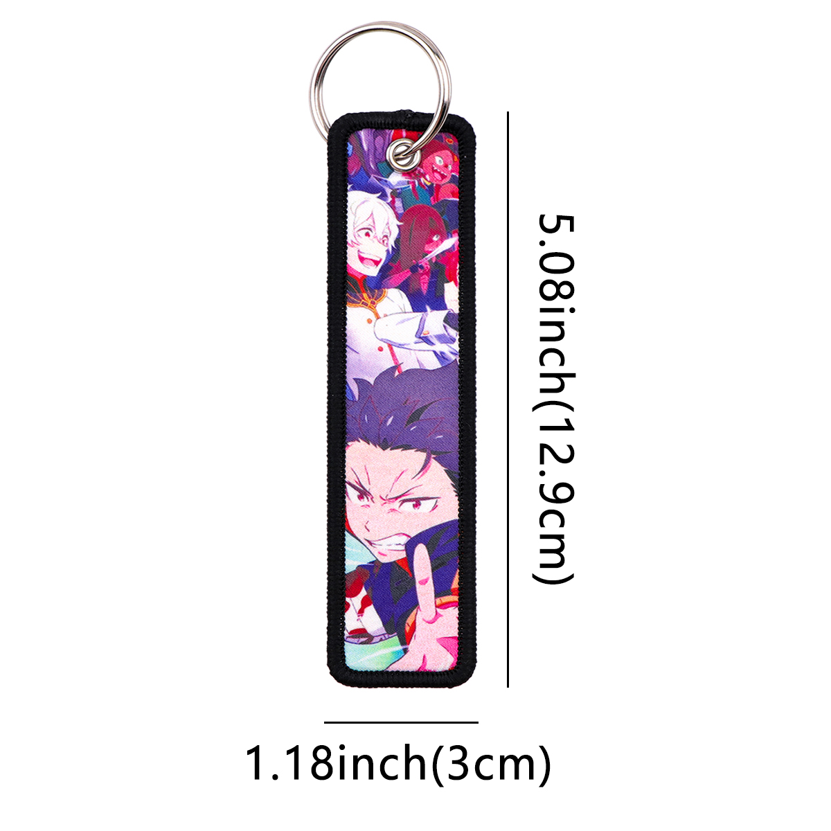 1PCS Porta-Chaves de Anime Jap - Embroidery Zone avaliação e preço