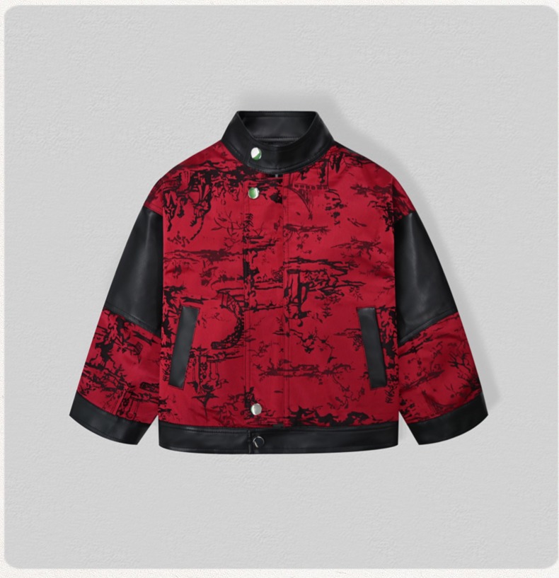Cavalheiro crianças bordado mo - Embroidery Jacket avaliação e preço