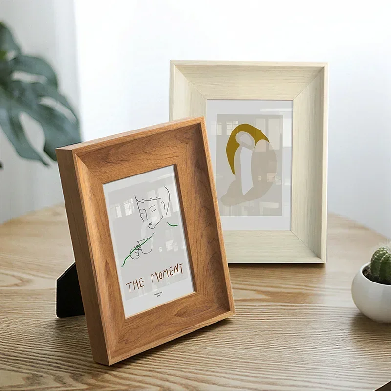 Moldura de madeira para fotos, - Frame Display Wood avaliação e preço