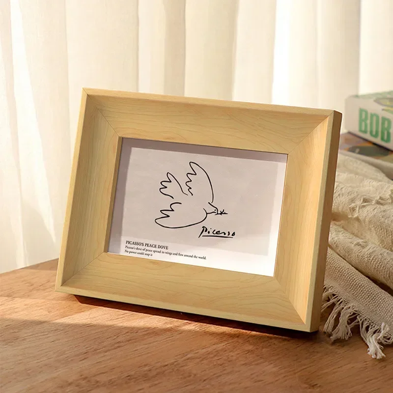 Moldura de madeira para fotos, - Frame Display Wood avaliação e preço