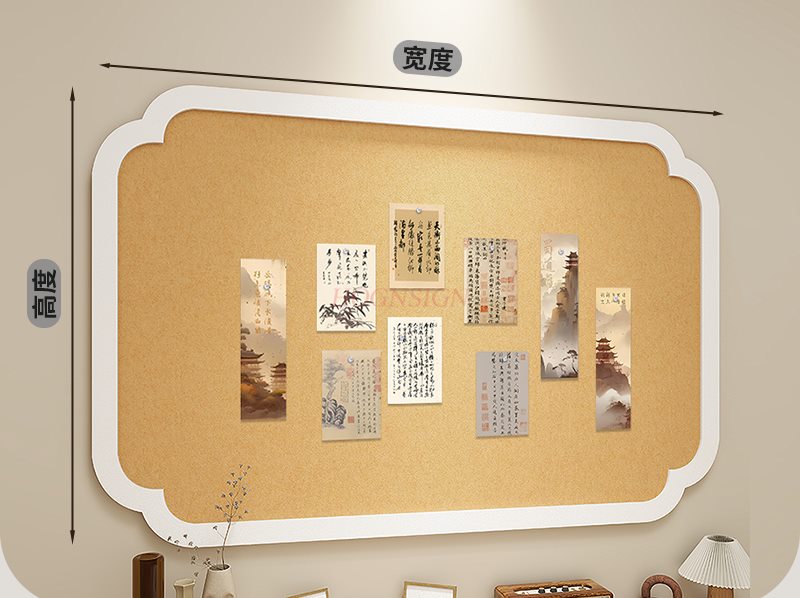 1 pçs estilo nacional placa de - Frame Display Wood avaliação e preço