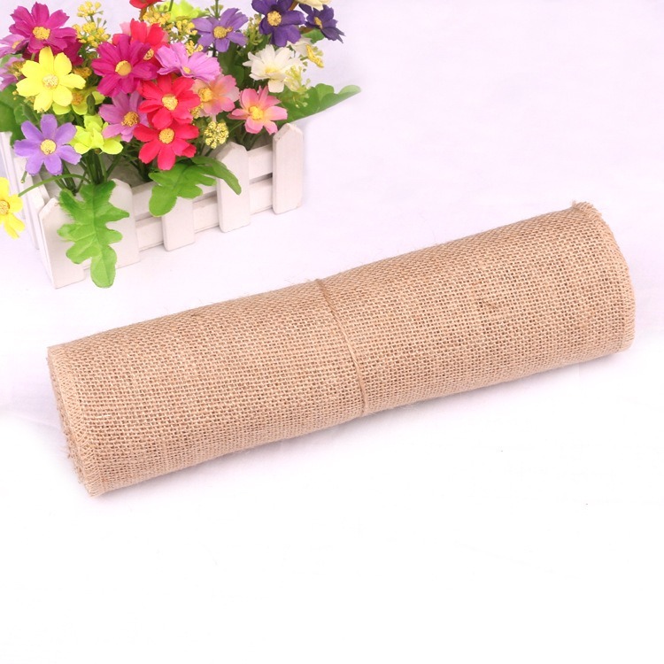 Fita de Juta Natural de 5-30CM - Linen Fabric Natural avaliação e preço