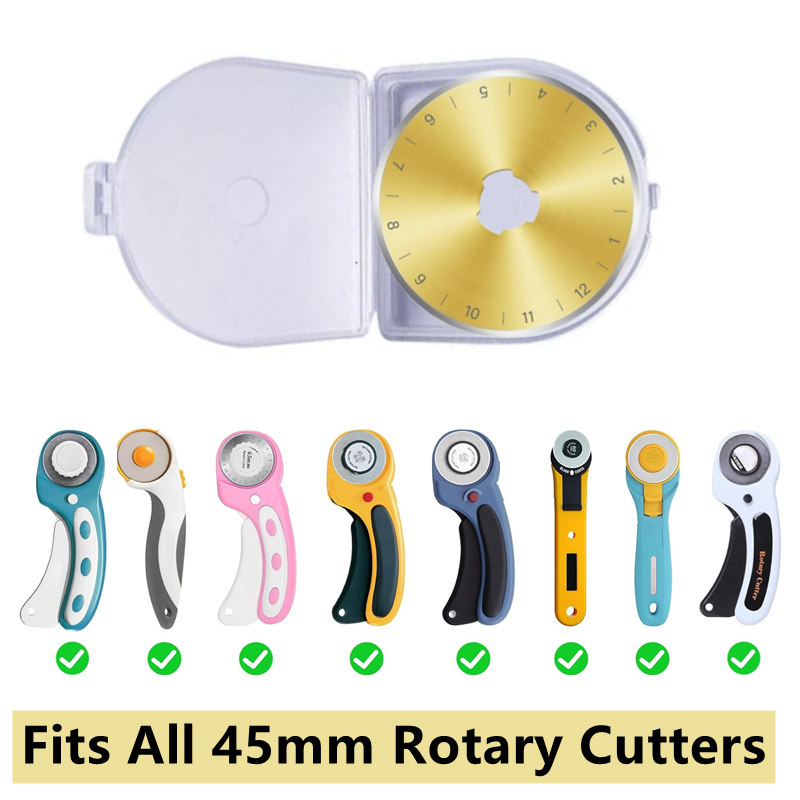 10 Lâminas Rotativas de Titâni - Embroidery Converter avaliação e preço