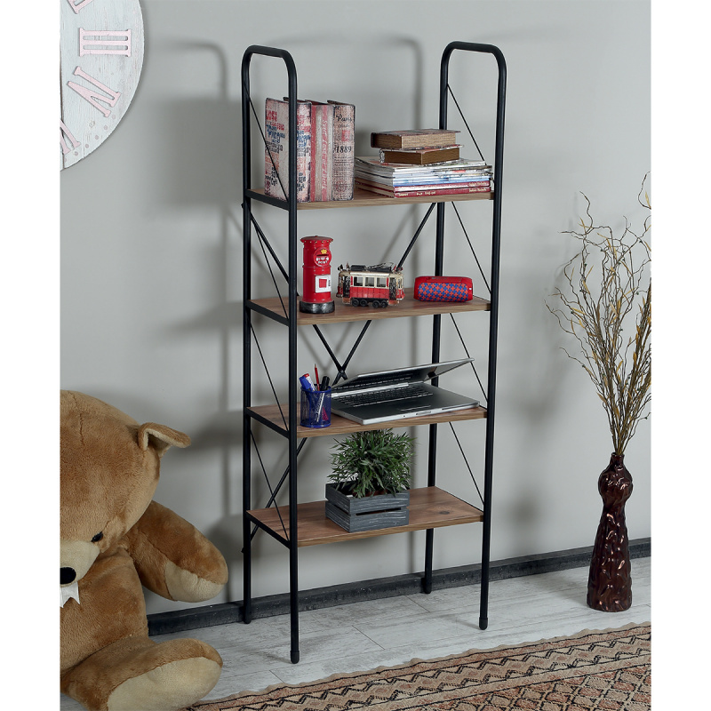 Estante de Livros Moderna com  - Frame Display Wood avaliação e preço