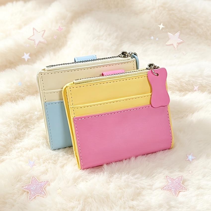 Carteira Curta Portátil com Bo - Embroidery Wallet avaliação e preço