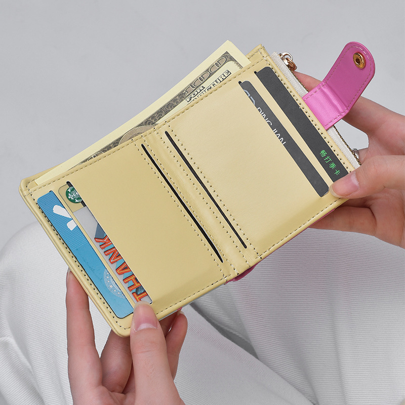 Carteira Curta Portátil com Bo - Embroidery Wallet avaliação e preço