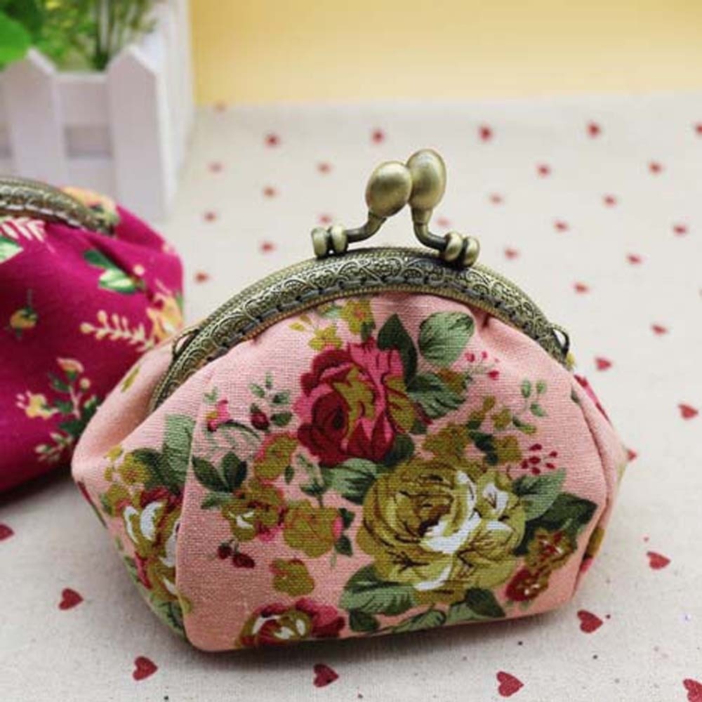 Bolsa de Moedas Antiperda com  - Embroidery Wallet avaliação e preço