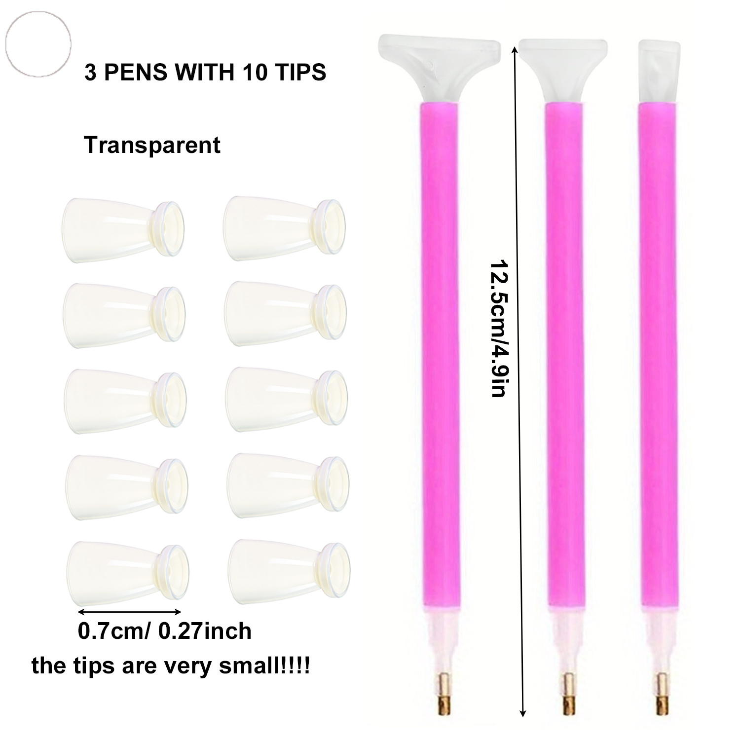 Conjunto de 10 Pontas de Silic - Embroidery Kit Starter avaliação e preço