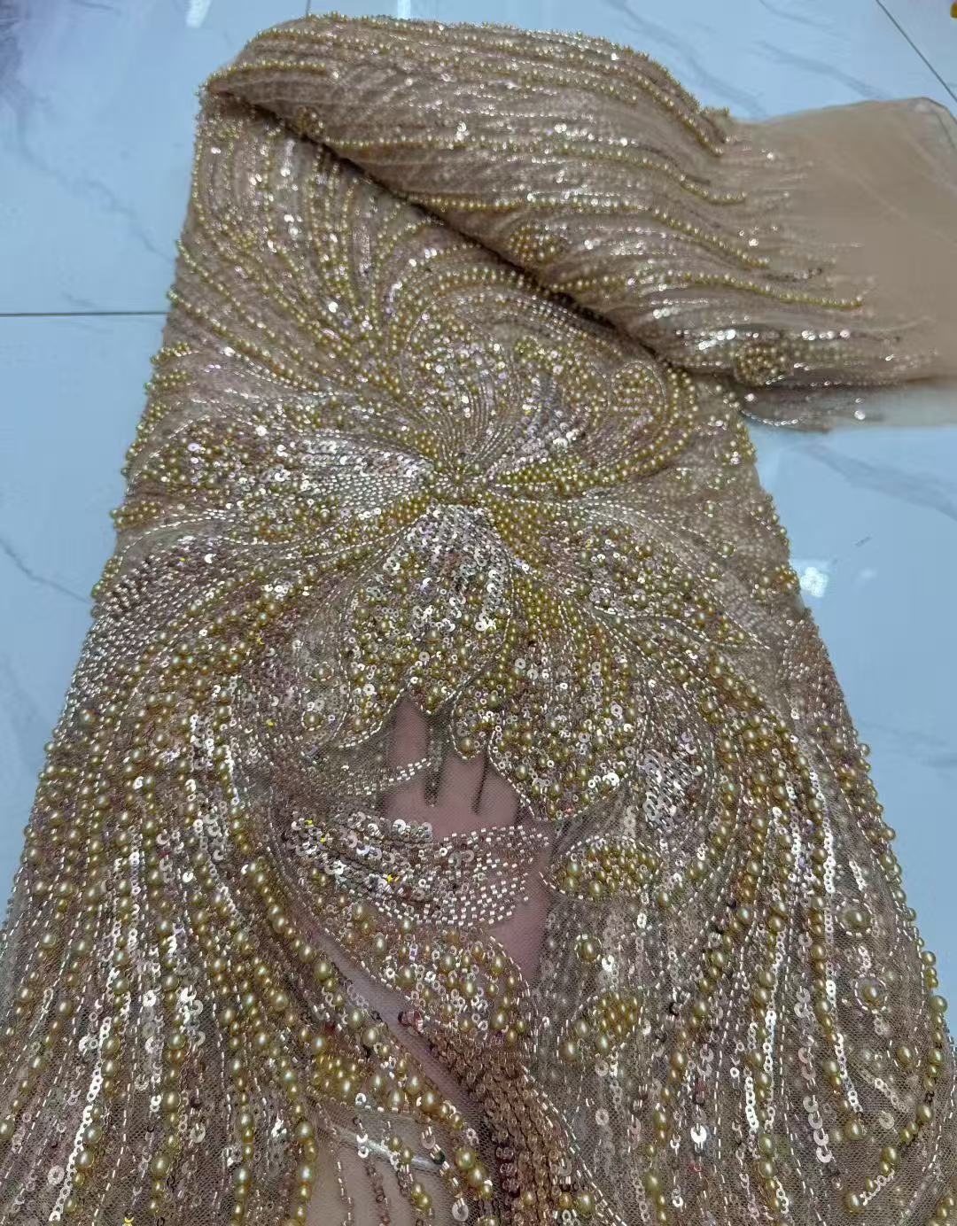 Tecidos de Renda com Lantejoul - Embroidery Gradient avaliação e preço