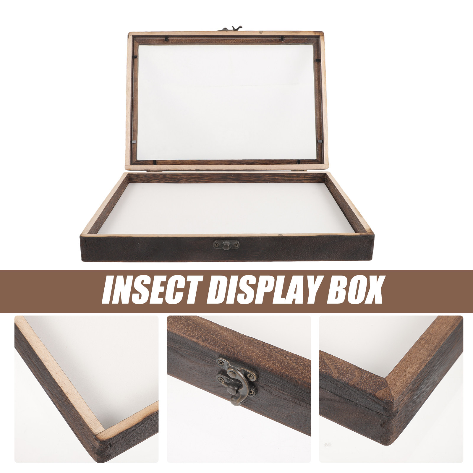 1 Conjunto de Caixa de Exibiçã - Frame Display Wood avaliação e preço
