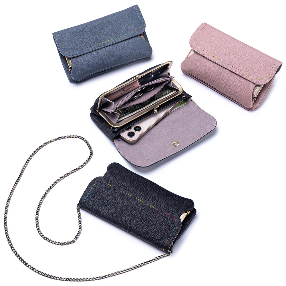 Bolsa de Ombro em Couro Genuín - Embroidery Wallet avaliação e preço