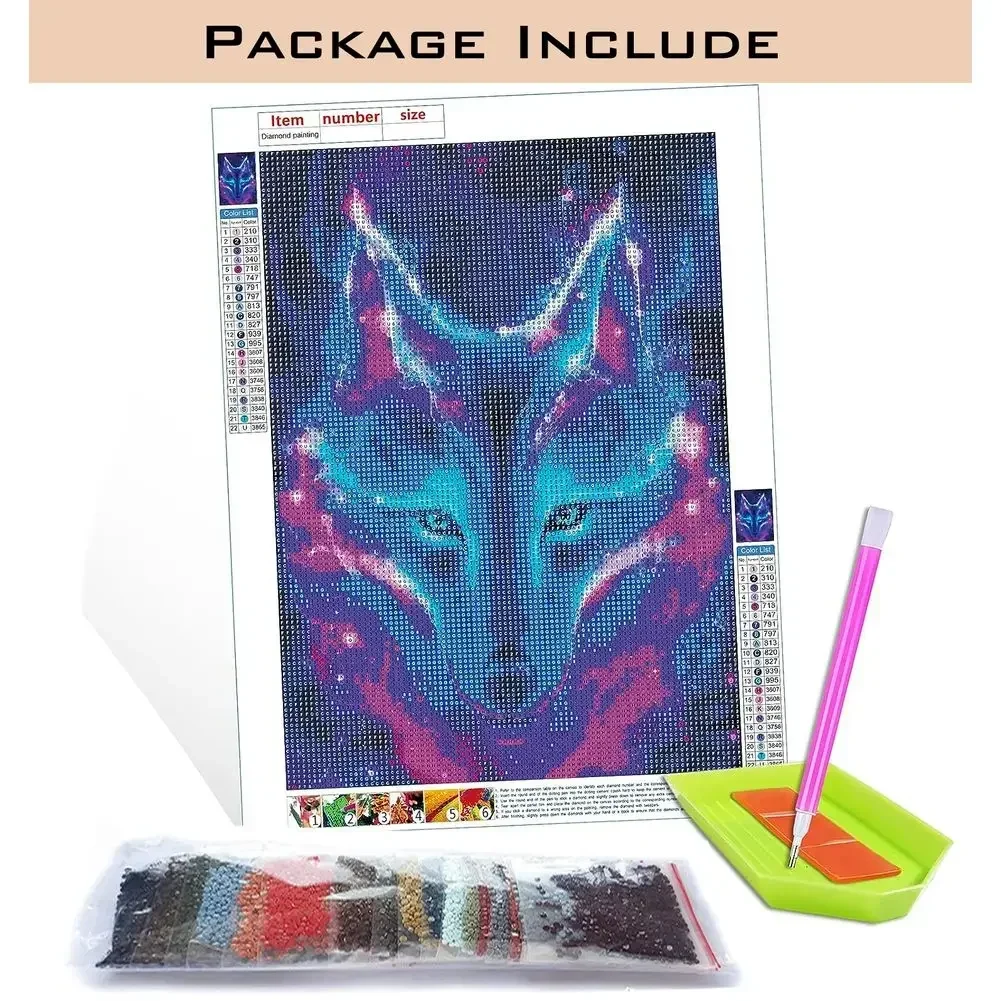 1 peça de Pintura Diamante Sem - Embroidery Handicraft avaliação e preço