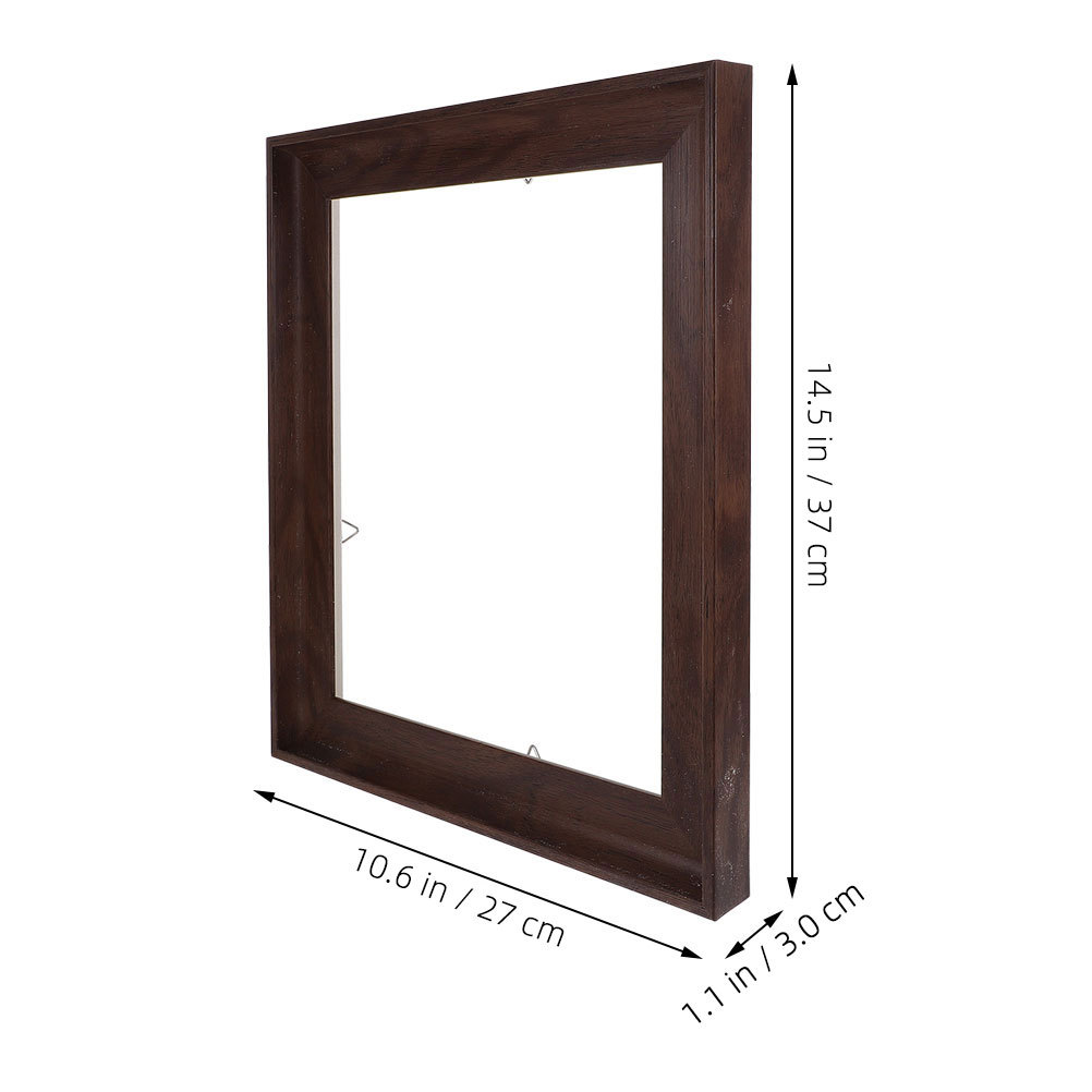Moldura flutuante de lona de m - Frame Display Wood avaliação e preço
