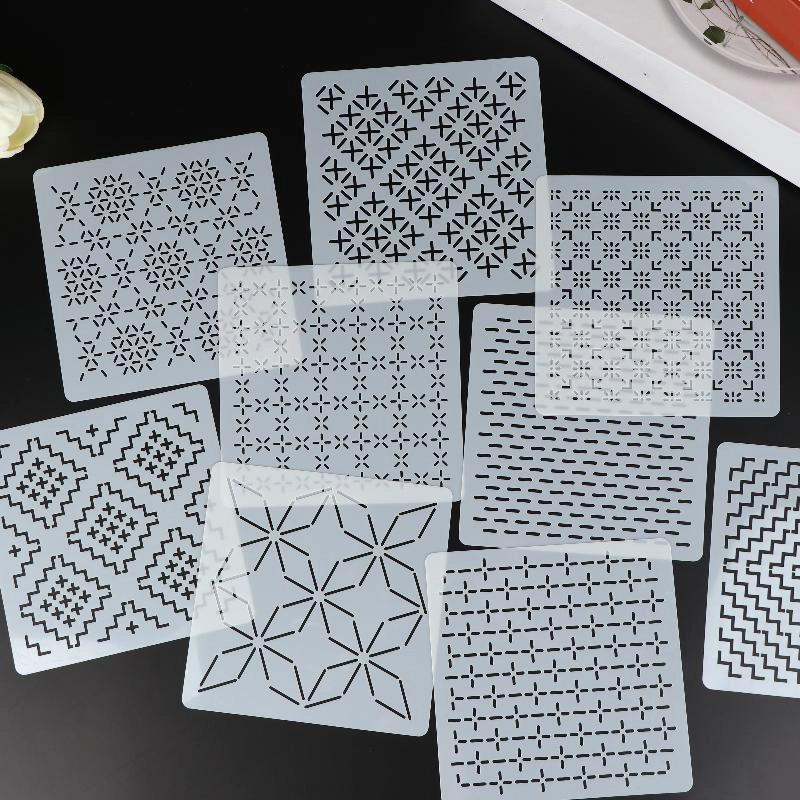 [J]9/32 Peças Molde de Bordado - Embroidery Handicraft avaliação e preço