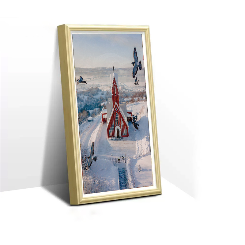Atacado: Porta-Retrato Digital - Frame Display Wood avaliação e preço