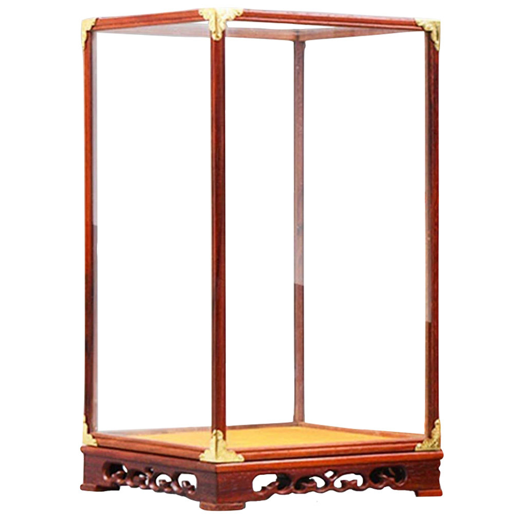 Caixa de Exibição de Vidro par - Frame Display Wood avaliação e preço