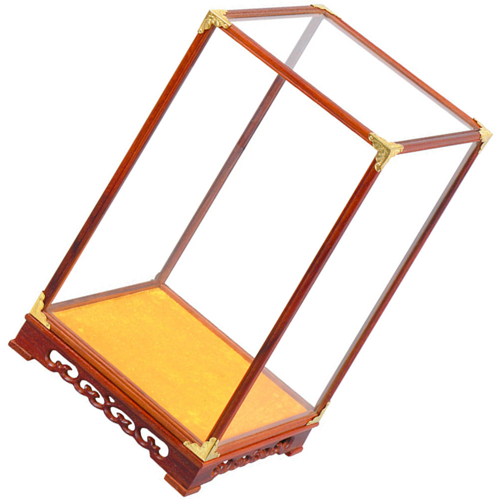 Caixa de Exibição de Vidro par - Frame Display Wood avaliação e preço