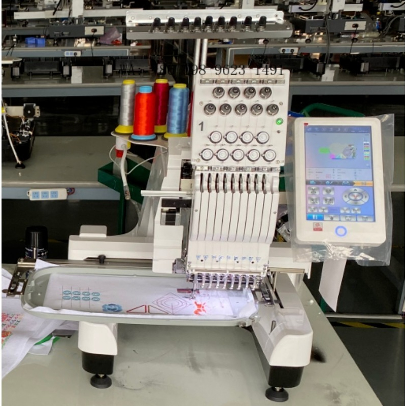 BR-901C 9 Agulhas, Cabeça Únic - Embroidery Tshirt avaliação e preço